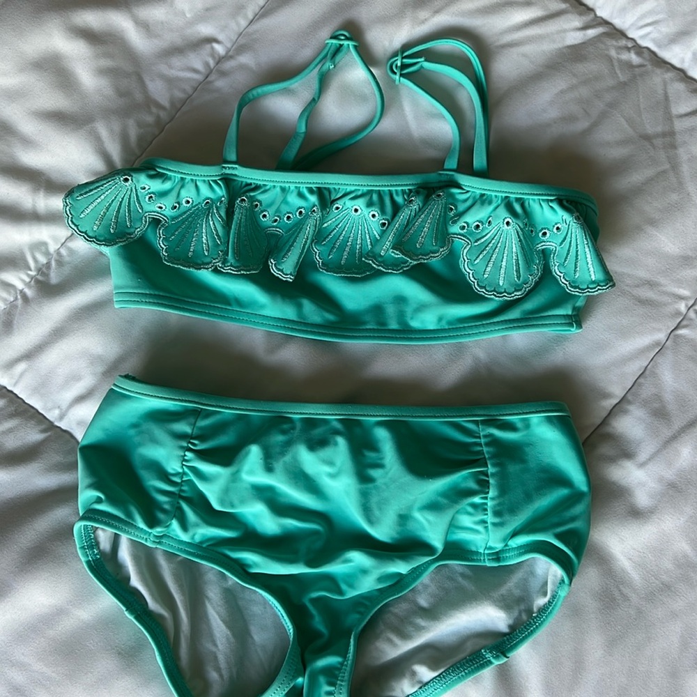 Seafolly sweet summer frill mini tube bikini